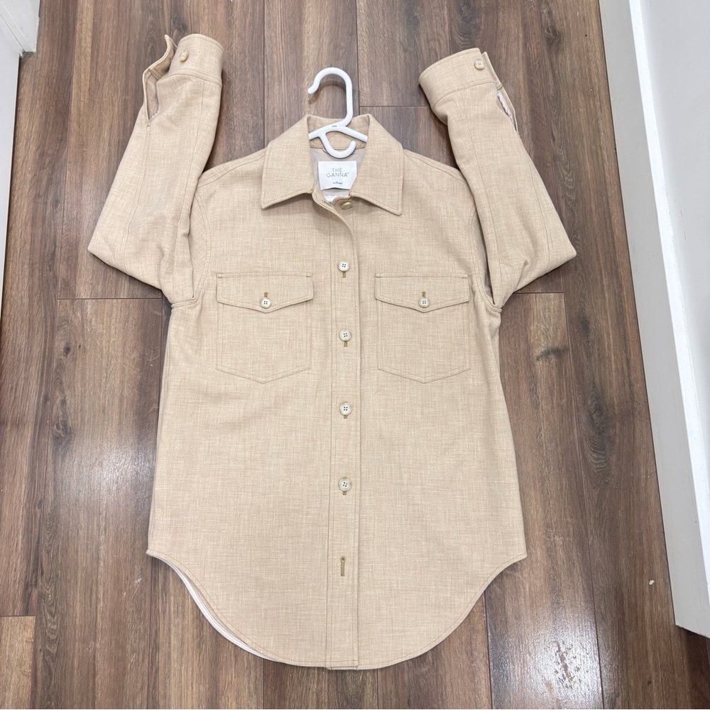Aritzia Wilfred the Ganna shirt Jacket women’s oversized S - Picture 4 of 12